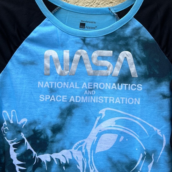 Girls sleepwear long sleeve NASA NWT - Picture 7 of 9